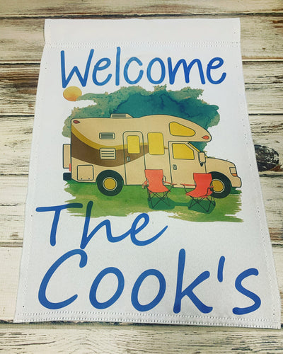 Custom Motorhome Garden Flag