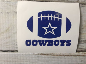 Cowboys vinyl decal