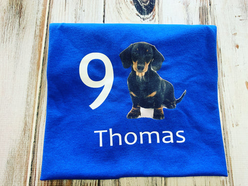 Dachshund Birthday Shirt