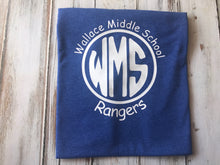 WMS Wallace Middle School School Spirit shirt