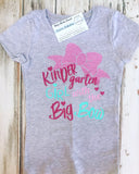 Kindergarten Girl with the Big Bow back to school shirt