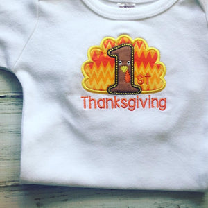 Boys My 1st Thanksgiving onesie or shirt
