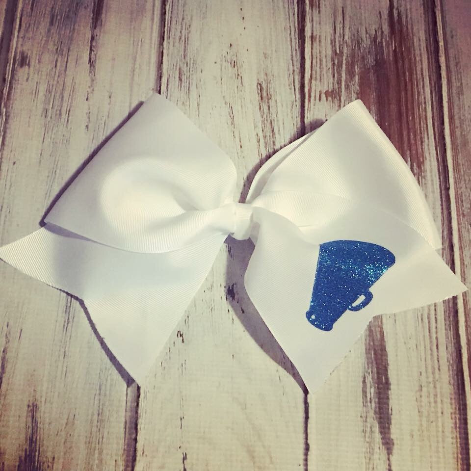 Megaphone Cheer bow