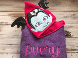 Vamperina 3D Hooded Towel