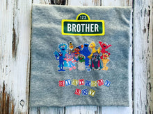 Sesame Street family Birthday shirts