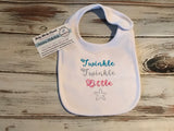 Twinkle Twinkle Little Star bib