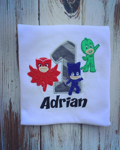 PJ Birthday shirt
