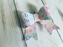 Back to school Leather Bow