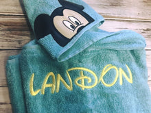 Mickey Mouse hooded towel