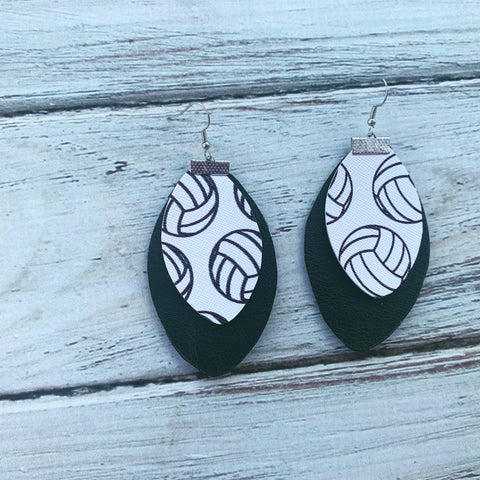 Volleyball Earrings