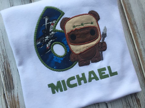 EWOK Birthday shirt