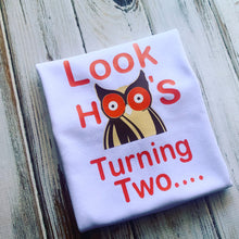 Look Who’s Turning Two birthday shirt