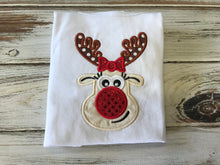 Christmas Girl Reindeer Shirt or Onesie
