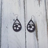 Soccer ball Earrings