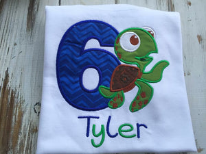 Turtle Birthday Shirt