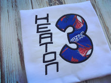 Spiderman birthday shirt