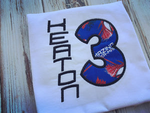 Spiderman birthday shirt