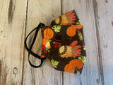 Thanksgiving Handmade Face Mask
