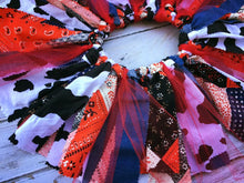 Cowgirl fabric tutu skirt