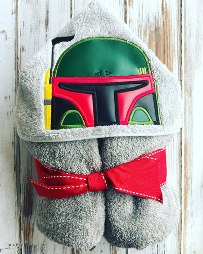Boba Fett Hooded Towel