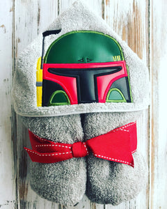 Boba Fett Hooded Towel