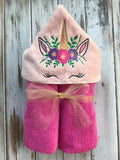 Unicorn Hooded Towel