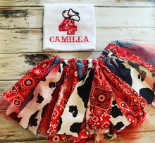 Cowgirl birthday outfit