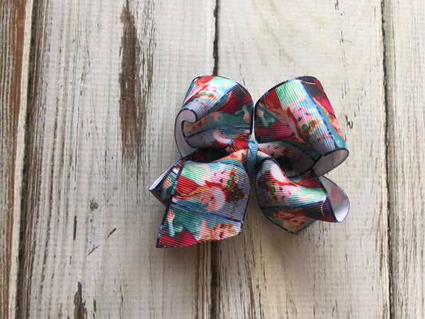 Small Christmas Frozen Bow