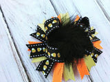 Halloween Over The Top Bow