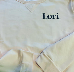 Monogrammed Sweatshirt