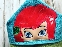 The Little Mermaid Hooded Towel