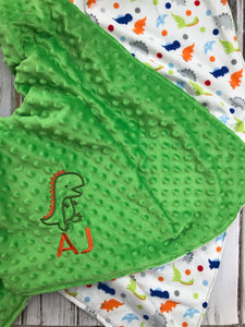Dinosaur Baby Blanket