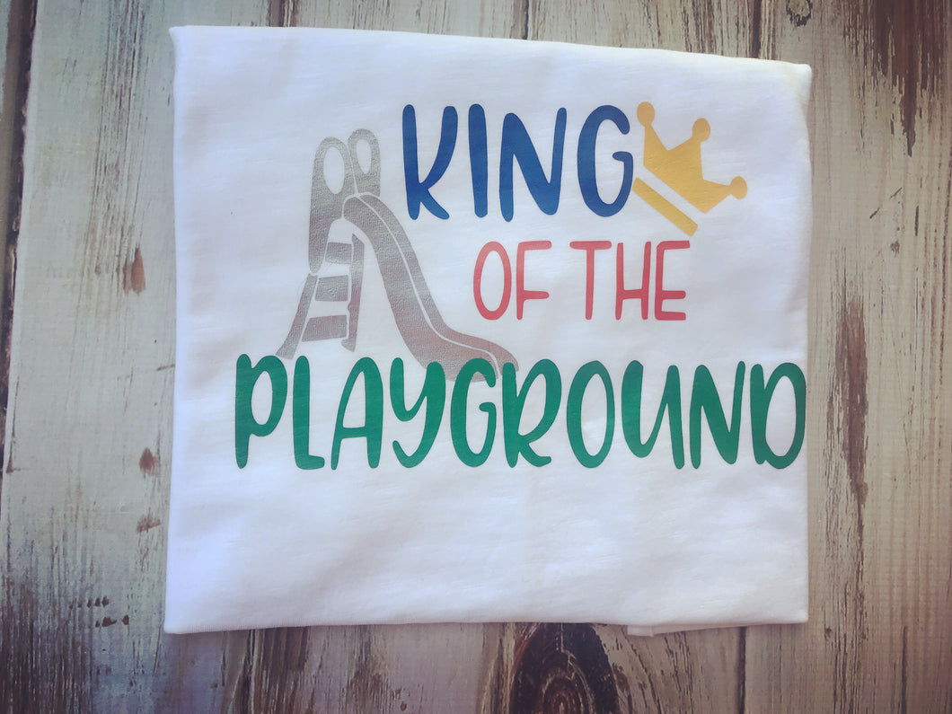King of The Playground back to school shirt