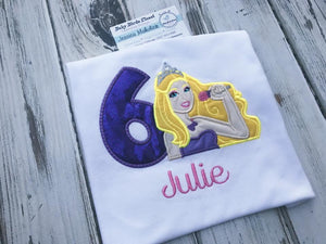 Rock star Doll birthday shirt