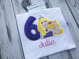 Rock star Doll birthday shirt