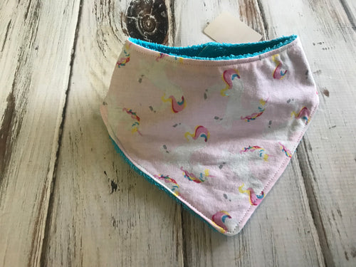 0-6 month Unicorn Bandana Bib