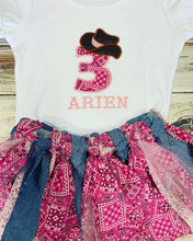 Cowgirl birthday outfit