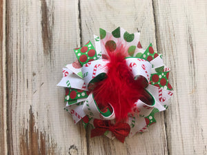 Christmas Bow 4 1/2 inches