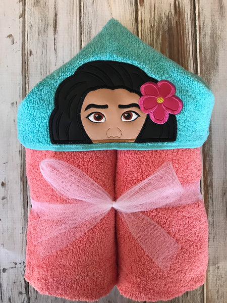 Moana Hooded Towel