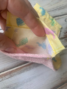 Handmade Face Masks with pocket Insert option
