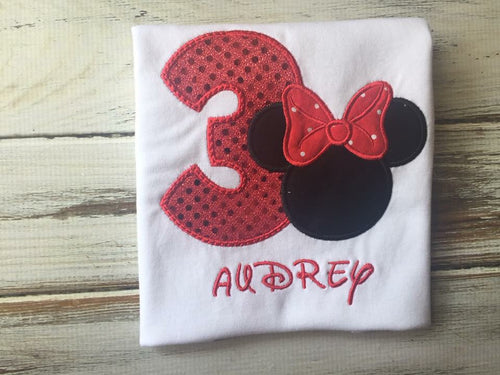 Mouse Birthday Shirt or bodysuit