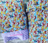 Kinder nap mat cover with Pillowcase