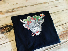 Highland Cow Christmas Shirt