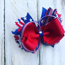 4th Of July Over the Top Bow