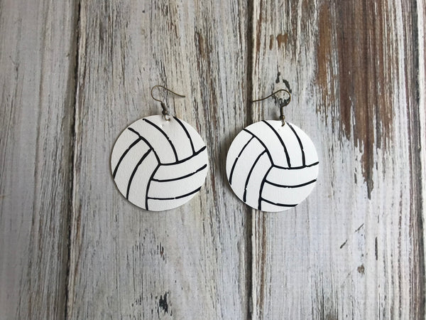 Volleyball Earrings