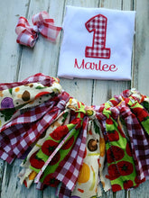 Farmers market birthday outfit, 4 piece outfit