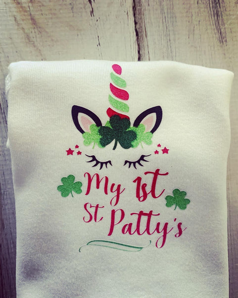 My 1st St. Patrick’s Day bodysuit