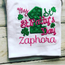 My 1st St. Patrick’s Day shirt or onesie