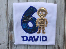 C3P0 birthday shirt
