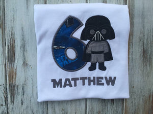 Darth Vader birthday shirt